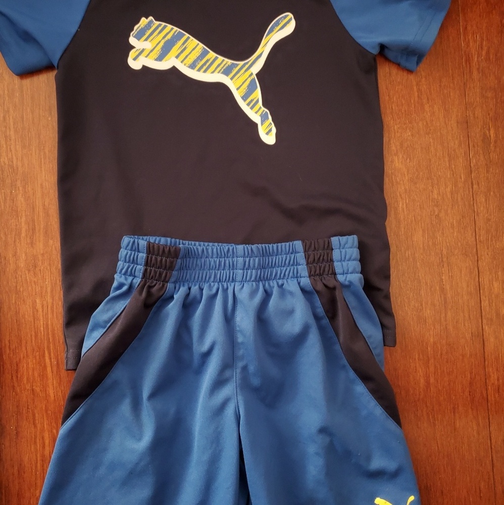 Dri fit matching puma suit
